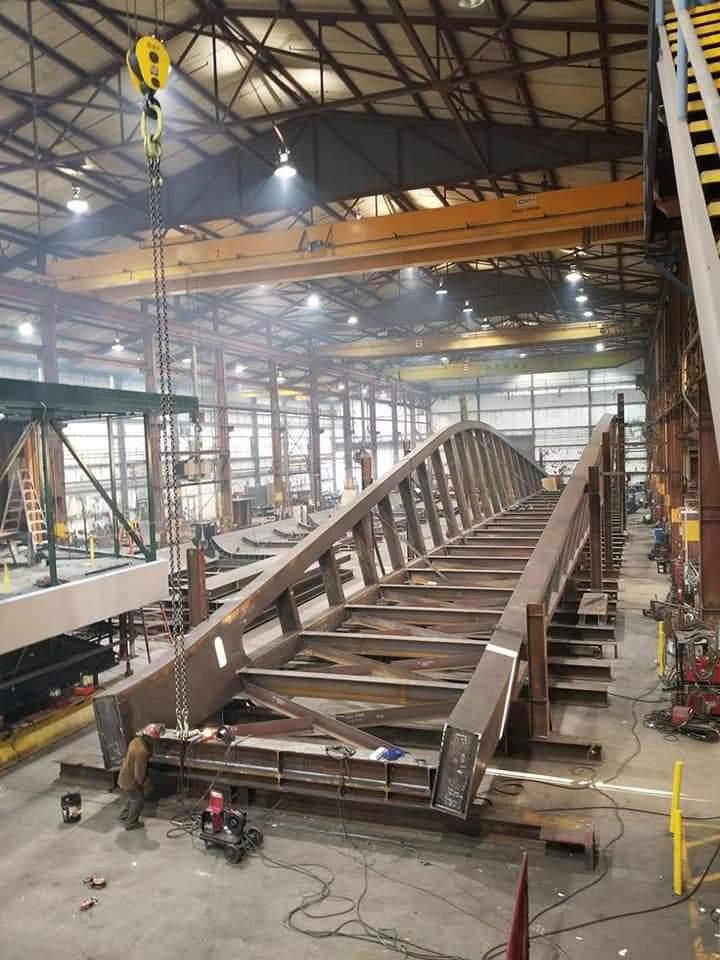 Fabrication workshop interior