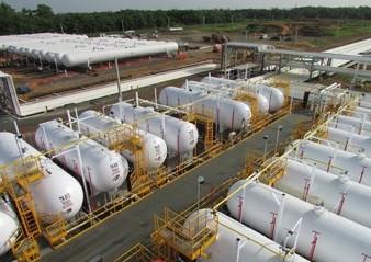 Industrial storage plant