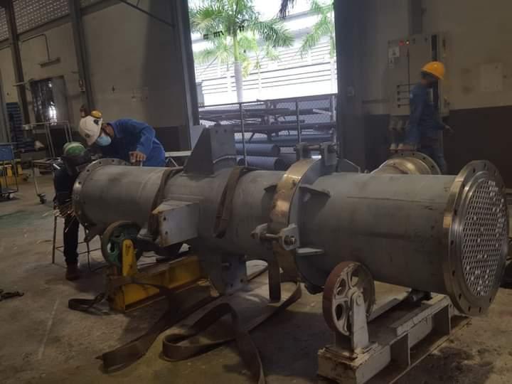 Fabricated process equipment