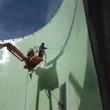 Industrial coating application
